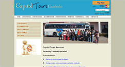Desktop Screenshot of capitoltourscambodia.com